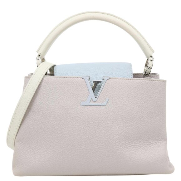 Louis Vuitton  Capucines PM Taurillon Leather Crossbody Bag Tricolor - Picture 1 of 12